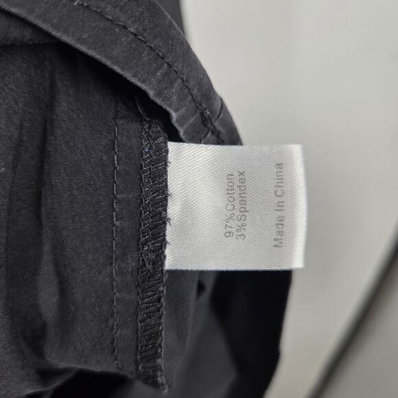 Tuckernuck Women's Black Sleeveless Stretch Charlie Shirt Dress sz S Mini - Picture 4 of 6